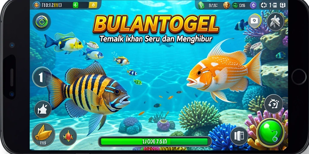 Tangkapan layar gameplay BULANTOGEL yang penuh aksi Tembak Ikan.