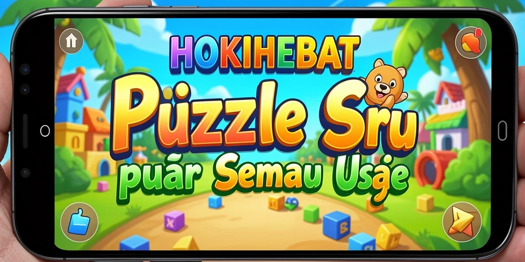 Tampilkan gameplay menantang dari HOKIHEBAT dengan berbagai teka-teki.