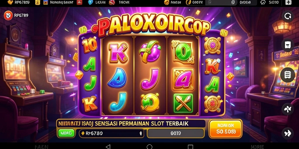 Tampilan gameplay Slot RP6789 yang menakjubkan dan menarik.