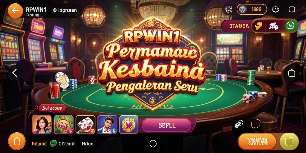 Tampilan menarik dari permainan kasino di RPWIN1 yang mengasyikkan.
