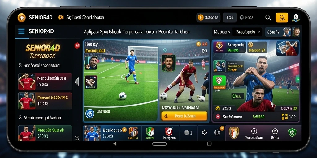 Gameplay Sportsbook yang menarik dan interaktif.