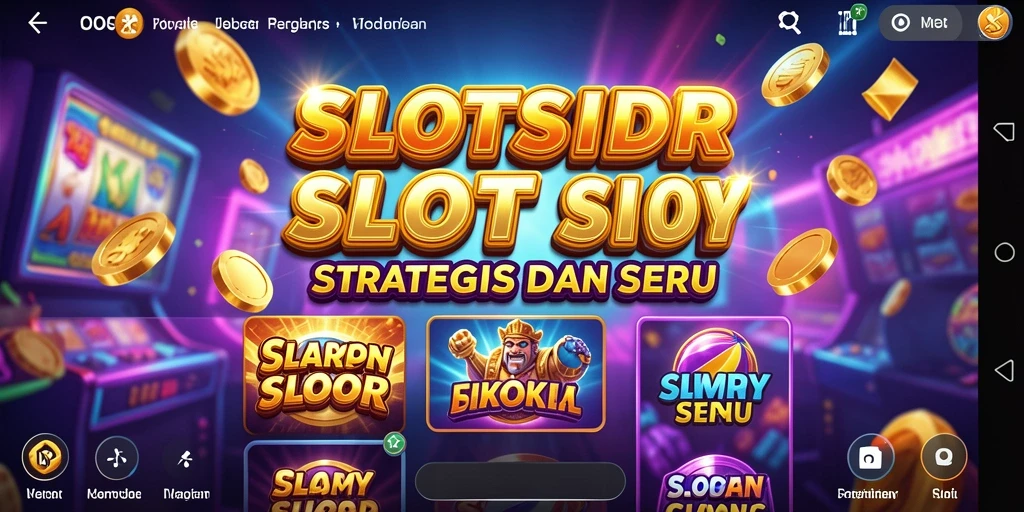 Screenshot gameplay slot yang penuh warna dan menarik.