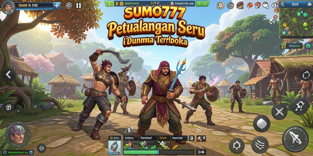 Gameplay menakjubkan dalam dunia Open World SUMO777.