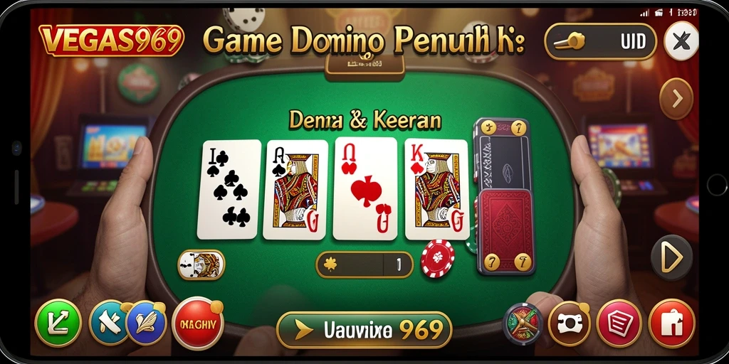 Tampilan gameplay seru di VEGAS969 dengan teman bermain.